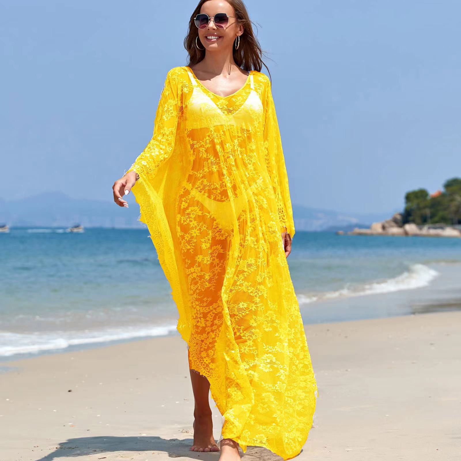 Kadınlar için Bol Dantelli Uzu - Women Fashion Photoshoot incelemesi ve fiyatı