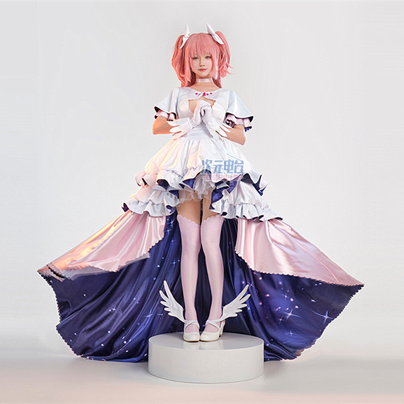 Kaname Madoka Cosplay Kostüm M - Women'S Fashion Korea incelemesi ve fiyatı